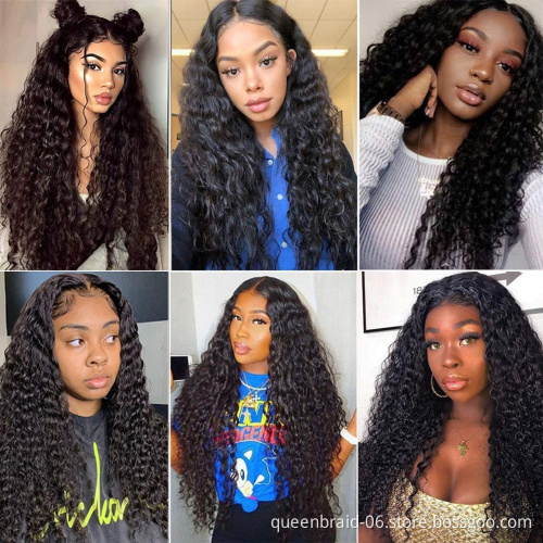 Human Hair Bundles Water Wave for Black Woman Wet and Wavy Bundles 100% Unprocessed Brazilian Virgin Hair Pineapple Wave Bundles